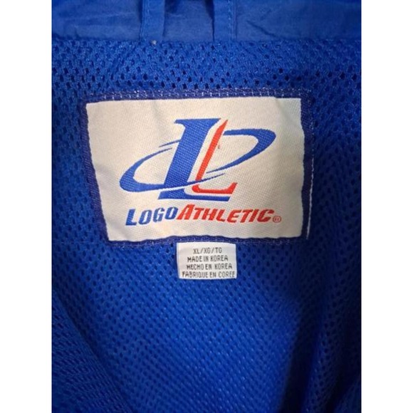 Vintage 90s Logo Athletic Colts Windbreaker Size XL - Picture 4 of 5